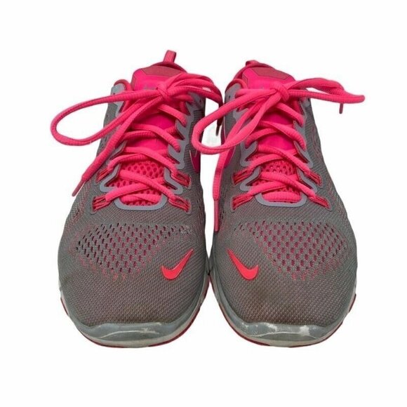 Nike Womens Free 5.0 TR Fit 4 Running Shoes Gray 8 - Picture 3 of 7